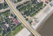 Štrand Novi Sad, Liman; Foto: Google maps