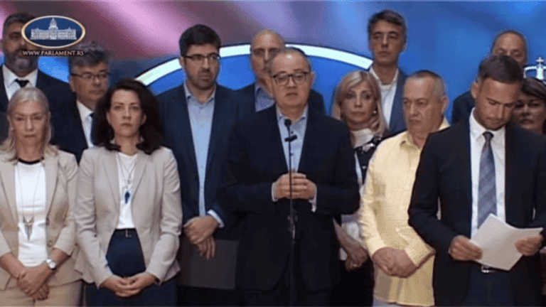 Konferencija za medije opozicionih stranka