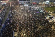 Protest u Nišu prvog marta 2025.; Foto: Mašina