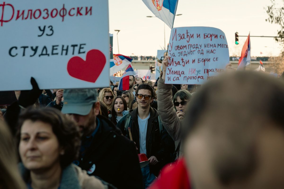 Protest u novom sadu