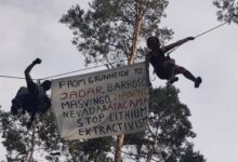 Poruke podrške u Grunheideu u Nemačkoj; Izvor: Facebook