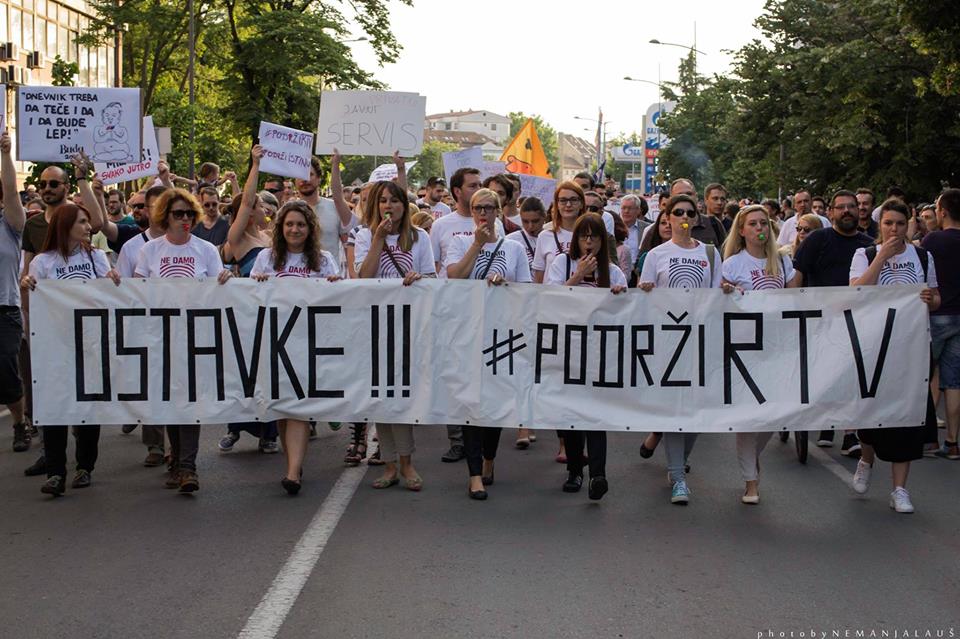 podrži rtv protest