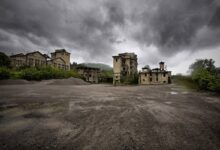 Abandoned mining facility on mountain Rudnik.