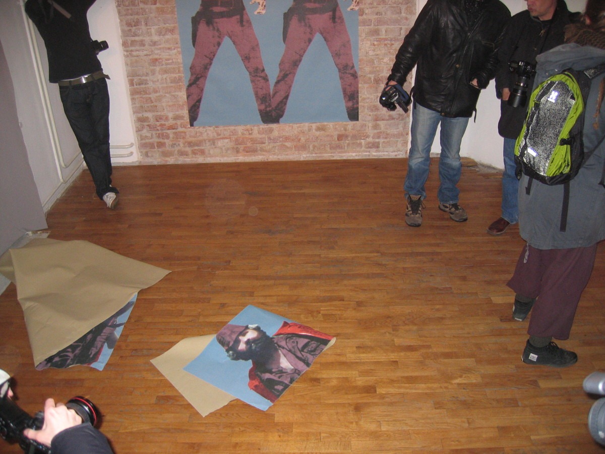 Pocepani rad Dren Maljićija; Foto: Kontekst