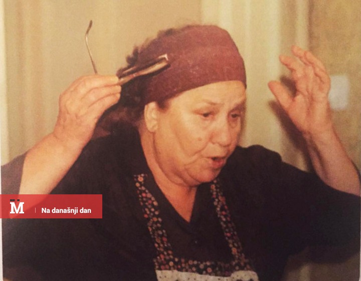 Radmila Savićević u ulozi Ristane Golubović