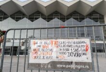 Protest u Novom sadu, 17. novembar; Foto: Mašina