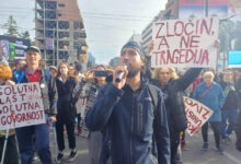 Protest u Beogradu; Foto: Mašina