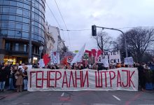 Studentski protest; Foto: Mašina