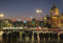 Vidovdanski protest u Beogradu, Foto: Mašina