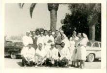 Franc Fanon i njegov medicinski tim u psihijatrijskoj bolnici Blida-Žoinvil u Alžiru, gde je radio od 1953. do 1956. godine