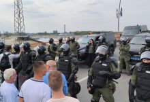 Policijski kordon u Novom Sadu