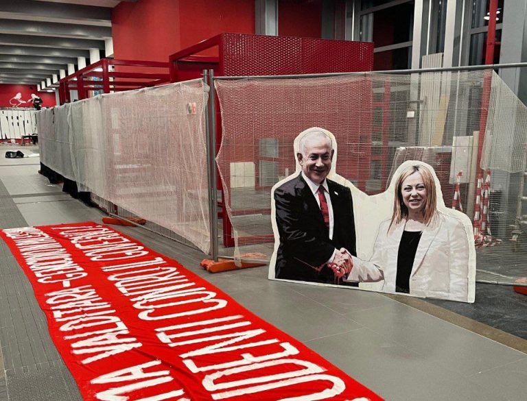 transparent netanjahu i đorđa meloni se rukuju