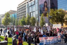 Protest protiv uvođenja 13-časovnog radnog dana; Foto: Marios Lolos
