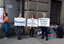 Protest za Zakon roditelj-negovatelj; Foto: Mašina