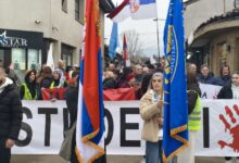 Protest u Novom Pazaru,
