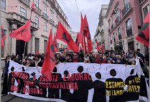 Lisabon generalni štrajk