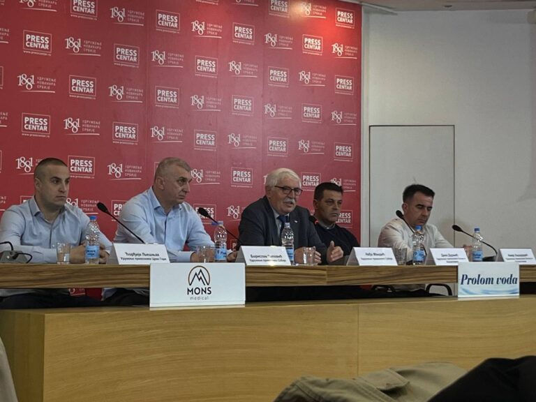 Konferencija za medije posvećena najavljenom protestu prevoznika