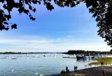 Pogled na Lido sa Zemunskog keja