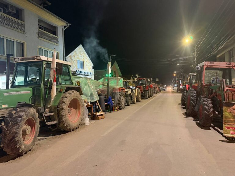 Blokada u Mrčajevcima