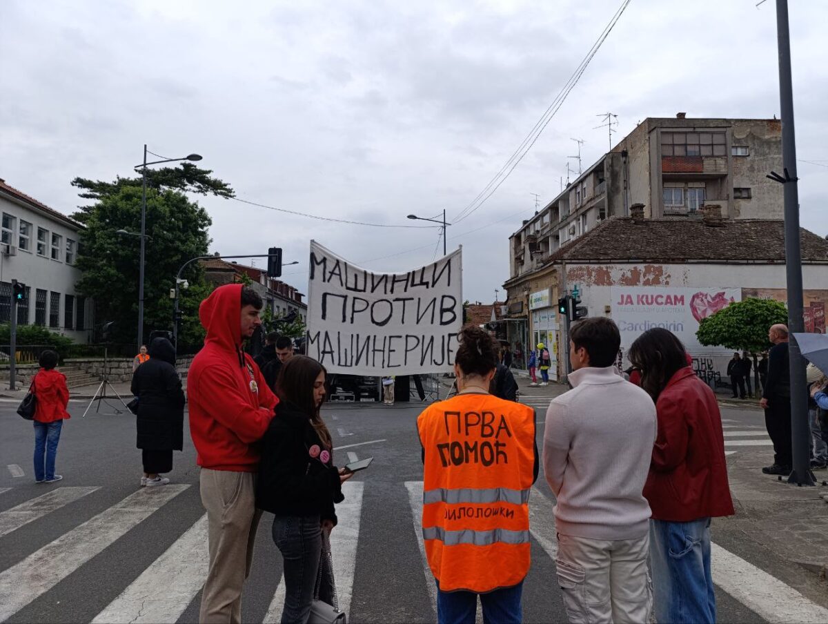 Protest u Aranđelovcu