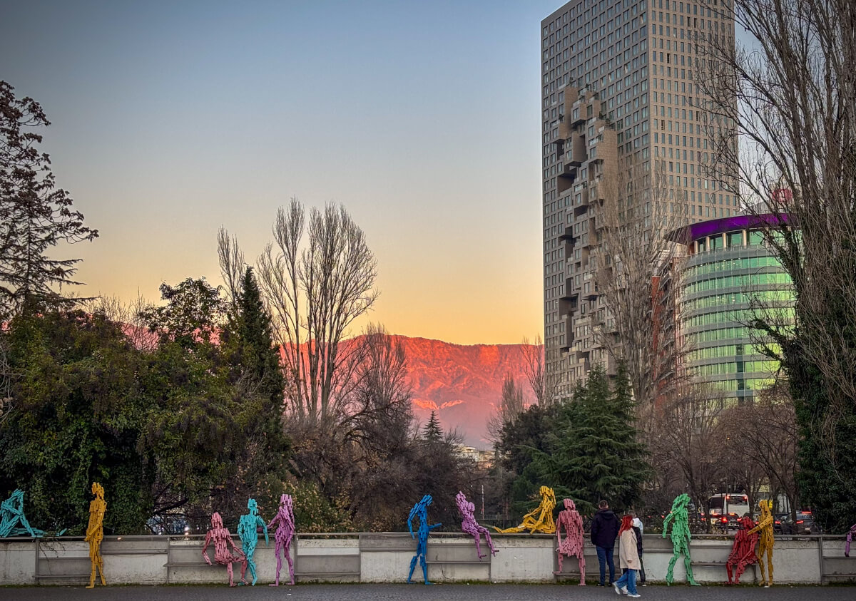 Skulpture u centru Tirane