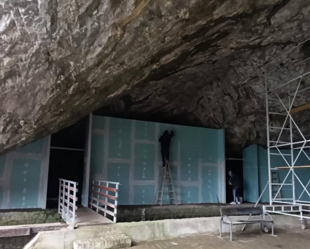 Radovi u Petničkoj pećini; Foto: ASAK.