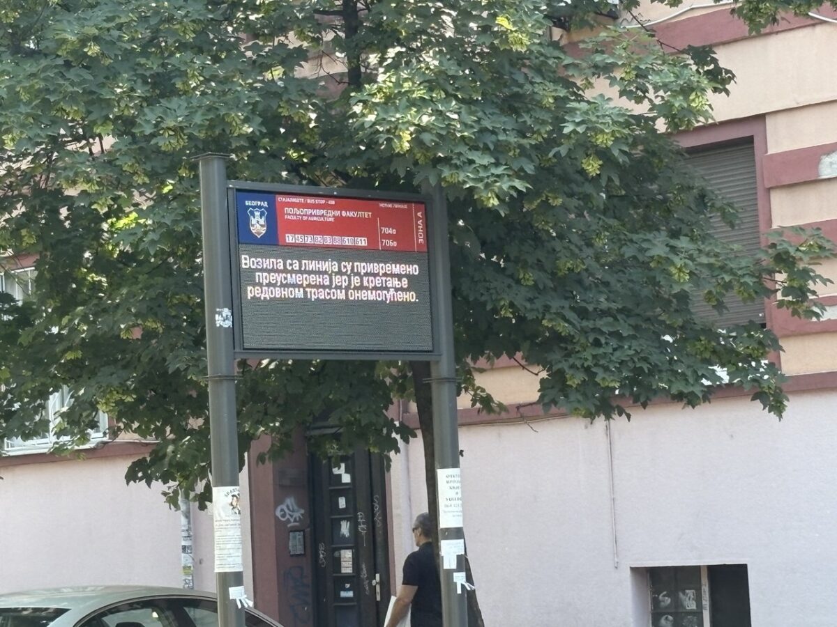 Saobraćaj u Beogradu; Foto: Mašina