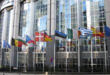 Evropski parlament, zastave