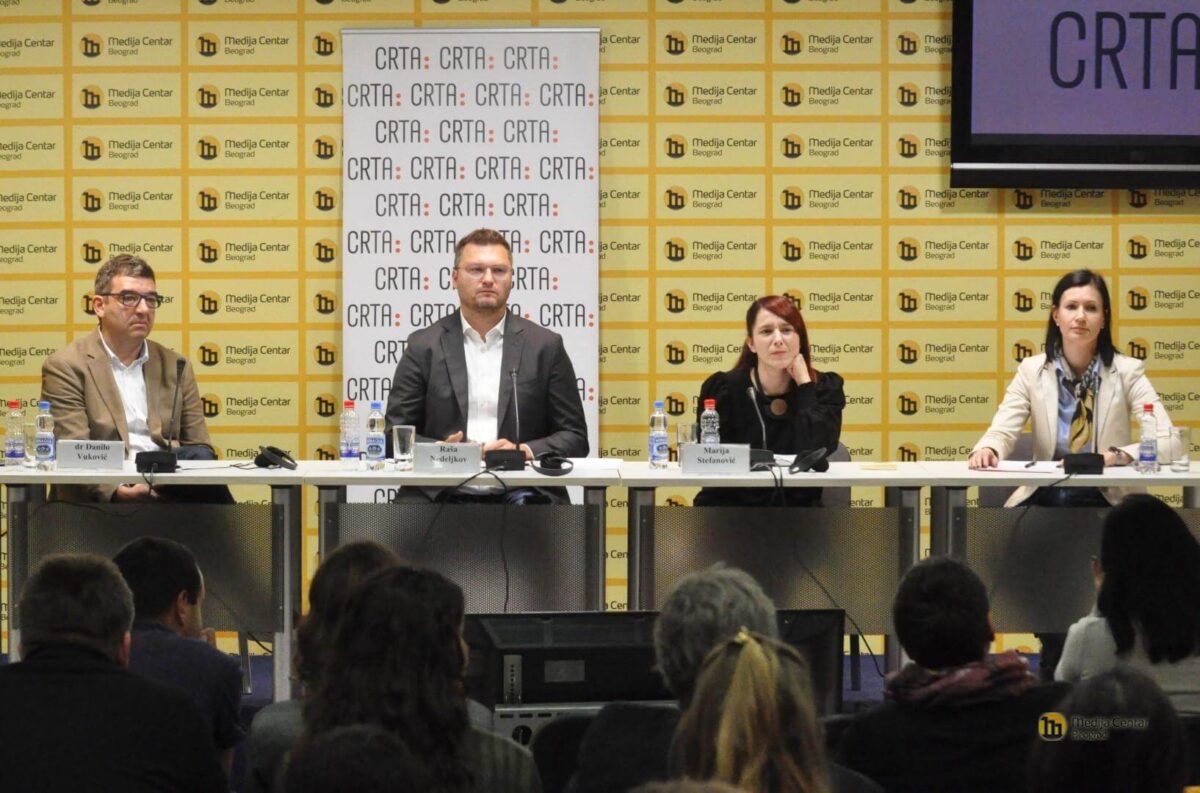 Predstavljanje rezultata istraživanja o političkim pritiscima u Centrima za socijalni rad.