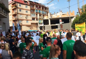 Protest in Loznica