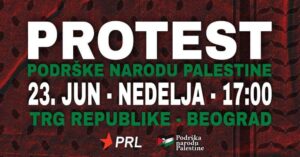 Call for protest; Illustration: Support for the People of Palestine