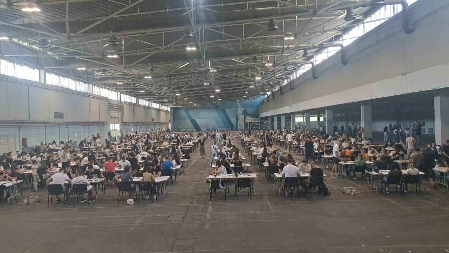 SNS call center at the Novi Sad Fair; Photo: Bravo Novi Sad