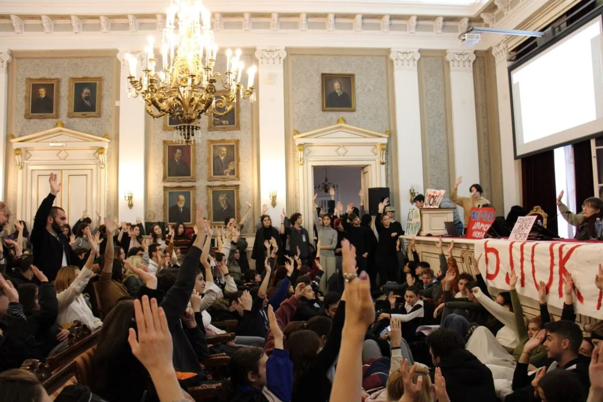 Foto: Studenti u blokadi