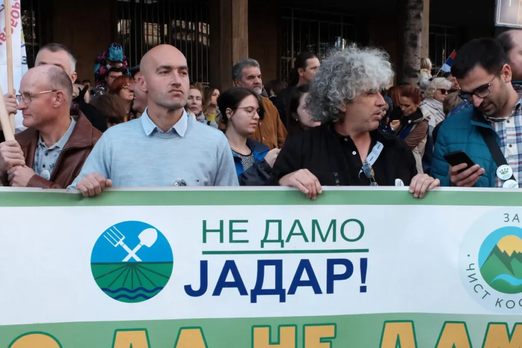Ne damo Jadar activists; Photo: Mašina