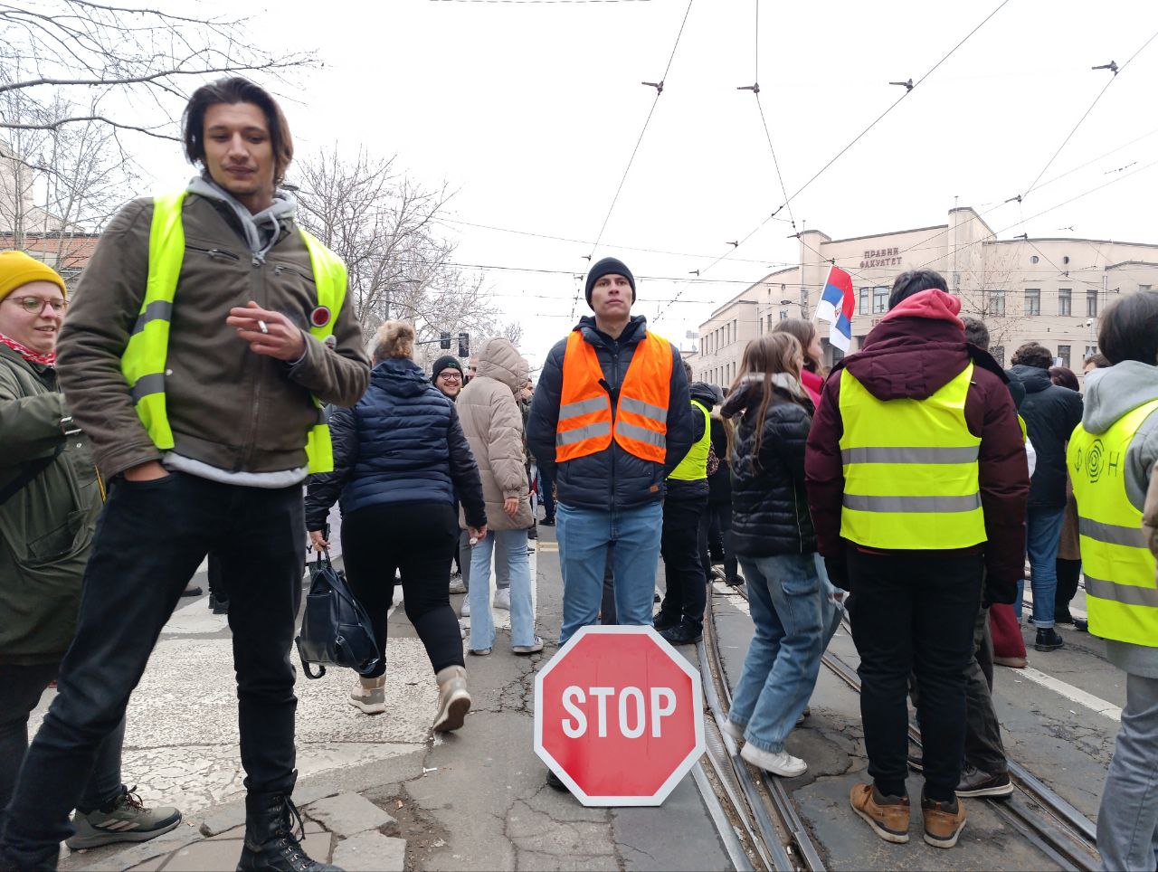Foto: studenti u blokadi