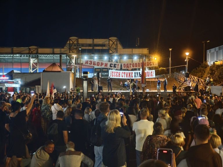 Protest u Sremskoj Mitrovici