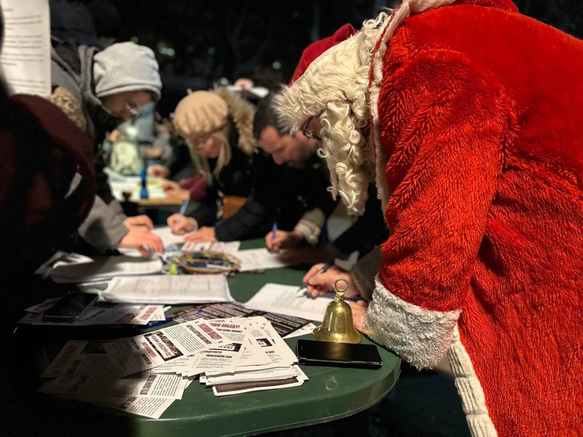 Akcija "Raspiši pobedu"; Foto: Mašina.