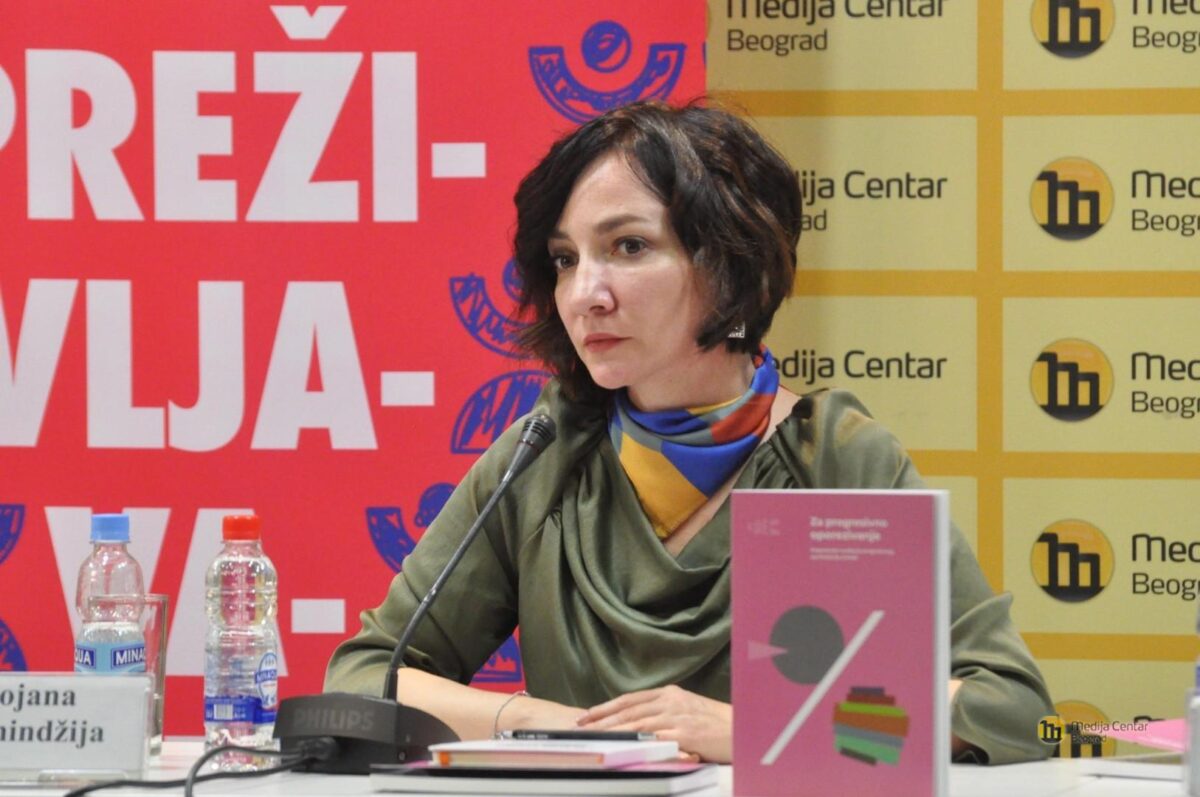Bojana Tamindžija; Foto: Medija centar Beograd.